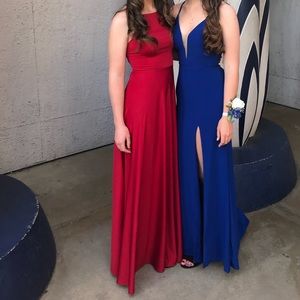 Red prom dress
